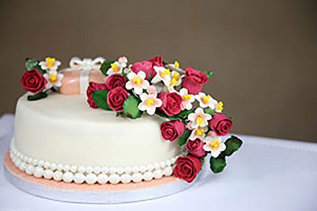 Decorated speciality cake